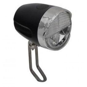 QT Cycletech Voorlicht Led 40 Lux Batterijen Zwart