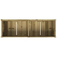 VidaXL Plantenbak 150x50x70 cm geïmpregneerd grenenhout - thumbnail