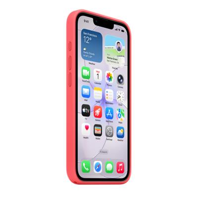 Apple Silicone Case iPhone 17e Guavepink MagSafe compatible MHWH4ZM/A