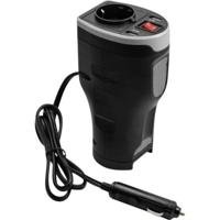 Technaxx TE13 Omvormer 200 W 12 V/DC - 230 V/AC, 5 V/DC Past in bekerhouder - thumbnail