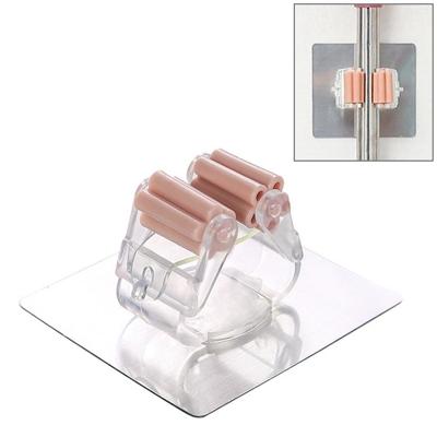 Mop / wandmodel opslag haken nr-stick Stick keuken badkamer borstel opslag Tools (roze)