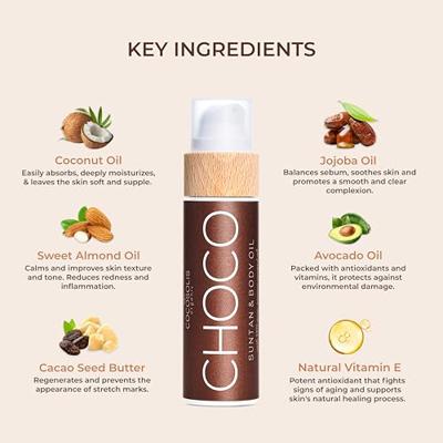 Cocosolis Cosmetics - Cocosolis Choco Suntan & Body Oil 110 ml