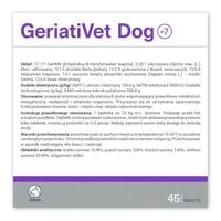 VET EXPERT GeriatiVet Dog - ondersteunend preparaat voor oudere honden - 45 capsules. - thumbnail