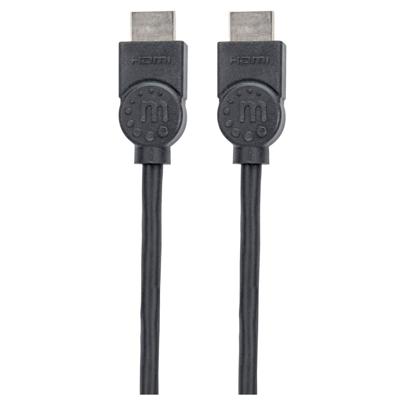 Manhattan 355308 HDMI-kabel HDMI Aansluitkabel HDMI-A-stekker, HDMI-A-stekker 1.50 m Zwart 4K UHD Manhattan 355308 HDMI-kabel HDMI Aansluitkabel HDMI-A-stekker, HDMI-A-stekker 1.50 m Zwart 4K UHD
