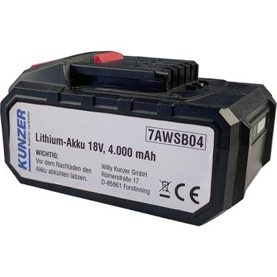 Kunzer 7AWSB04 Gereedschapsaccu 4000 mAh Li-ion