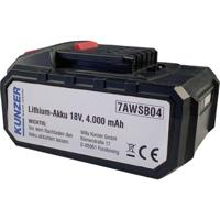 Kunzer 7AWSB04 Gereedschapsaccu 4000 mAh Li-ion - thumbnail