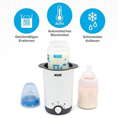 NUK Thermo 3in 1 Babyvoedsel verwarmer Wit, Zwart