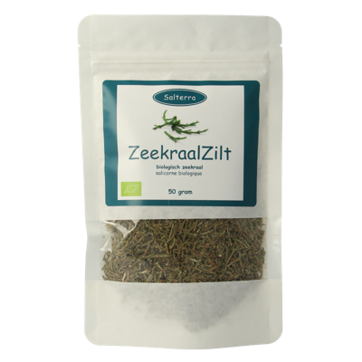 Salterra Zeekraalzilt grof navulling bio 50 Gram Salterra Zeekraalzilt grof navulling bio 50 Gram