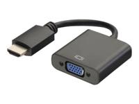 Adapter HDMI naar VGA met Audio Ewent AISCCI0306 EW9864 0,23 m Zwart - thumbnail