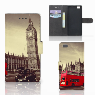Huawei Ascend P8 Lite | Flip Cover | Londen Huawei Ascend P8 Lite | Flip Cover | Londen