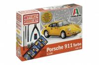Italeri 1/24 Porsche 911 Turbo My First Model Kit - thumbnail
