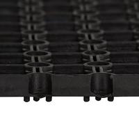 Deurmat rechthoekig 40x60 cm rubber - thumbnail