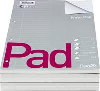 Schrijfblok, Gelinieerd, A4, afm 21x29,7 cm, 5 stuk/ 1 doos - thumbnail