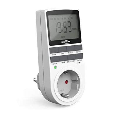 Ansmann 1260-0006 Schakelklok programmeerpakket Digitaal Dagprogramma, Weekprogramma 3680 W IP20 Continubedrijf, AAN/AUTO/UIT-programma, Programmeerfunctie, Ansmann 1260-0006 Schakelklok programmeerpakket Digitaal Dagprogramma, Weekprogramma 3680 W IP20 Continubedrijf, AAN/AUTO/UIT-programma, Programmeerfunctie,