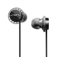 SOL Republic Relais Sport draadloze in-ear hoofdtelefoon - geluidsisolerende, lichtgewicht oortelefoon met microfoon + 1 knop bediening, regen- en zweetbestendige gym oordopjes - grijs - thumbnail