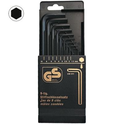 Brüder Mannesmann Stiftsleutelset 9 dlg (Hobby) - 18120 Brüder Mannesmann Stiftsleutelset 9 dlg (Hobby) - 18120