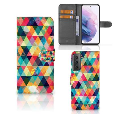 Samsung Galaxy S21 Plus | Telefoon Hoesje | Geruit