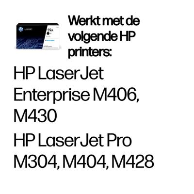 Originele Toner HP 59A Zwart