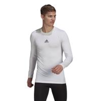 adidas TechFit Ondershirt Lange Mouwen Wit - thumbnail