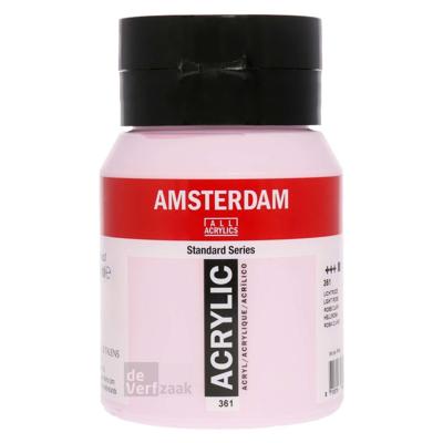 Royal Talens Amsterdam Acrylverf 500 ml - Lichtroze 361