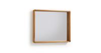 Kave Home Spiegel 'Kuveni' 65 x 80cm, kleur Teak - thumbnail