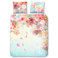 Good Morning Dekbedovertrek bloemen multicolor - thumbnail