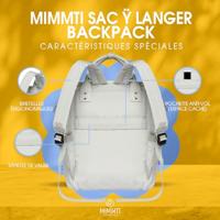 Mimmti NanaBeebi Luiertas lichtgrijs - thumbnail