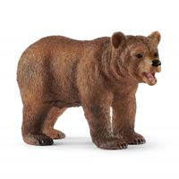 Schleich Safari - VROUWELIJKE GRIZZLYBEER MET GRIZZLYBEERTJE 42473 - thumbnail