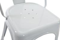 Stoel DKD Home Decor Wit Metaal 53 x 45 x 85 cm - thumbnail