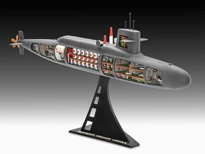 Revell modelbouwpakket - s.s.b. abraham lincoln 1:253 - 158dlg.