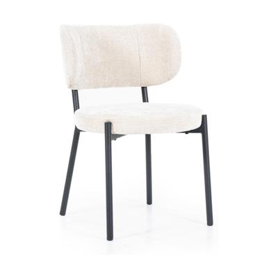 By-Boo Eetkamerstoel 'Oasis' Chenille, kleur Beige