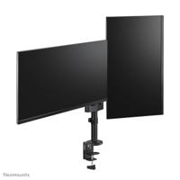Neomounts DS60-425BL2 Tafelbeugel voor monitor Aantal monteerbare displays: 2 Display(s) 43,2 cm (17) - 68,6 cm (27) Zwart Kantelbaar, Roteerbaar, Zwenkbaar, - thumbnail