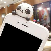 Voor iPhone 6 Plus & 6s Plus baard Panda patroon 3D mooie Papa Panda Dropproof back cover beschermhoes - thumbnail