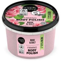 Organic shop organic shop firming body polish rose and salt 250 ml - thumbnail