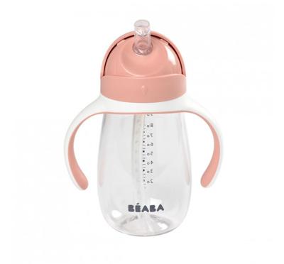 Rietjesbeker (300 ml) BEABA roze Rietjesbeker (300 ml) BEABA roze