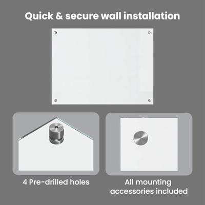 VidaXL Keuken achterwand 2 pcs doorzichtig 80 x 60 cm gehard glas VidaXL Keuken achterwand 2 pcs doorzichtig 80 x 60 cm gehard glas