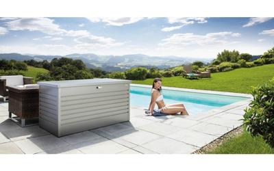 HobbyBox 100cm zilver metallic
