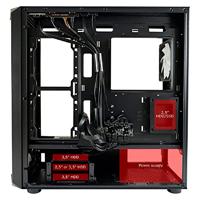 LC Power Gaming 804B Midi-tower PC-behuizing Zwart - thumbnail