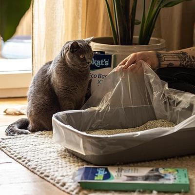 Biokat&apos;s Eco Bags XXL voor de kattenbak 3 verpakkingen - thumbnail