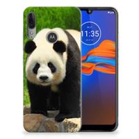 Motorola Moto E6 Plus TPU Hoesje Panda - thumbnail