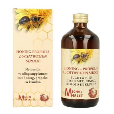 Michel Merlet Honing - propolis luchtwegen siroop 250 Milliliter