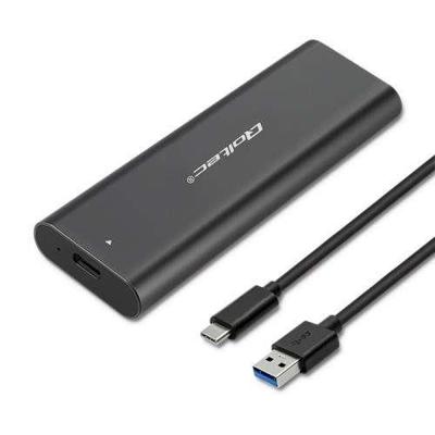 Qoltec 50311 behuizing voor opslagstations SDD-behuizing Zwart M.2