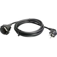 As-Schwabe As schwabe verlengkabel plastic sheathed cable black l 5m - thumbnail