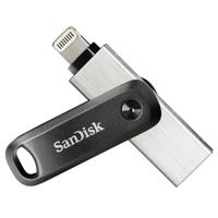 SanDisk iXpand™ Flash Drive Go USB-stick smartphone/tablet Zwart, Zilver 128 GB USB-A 3.2 Gen 1, Apple Lightning - thumbnail