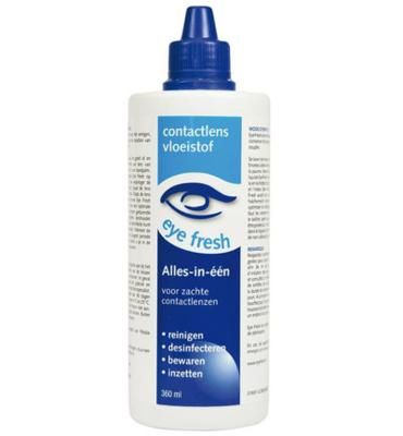 Eye Fresh Lenzenvloeistof Alles-In-1 Zacht 360ml