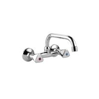 Keukenkraan Go By Van Marcke Easy 2 Muur Model H Mengkraan Chroom - thumbnail