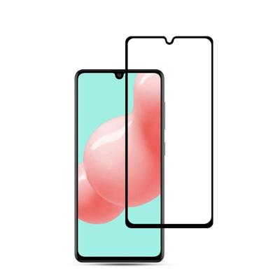 Voor Galaxy A41 2PCS mocolo 0.33mm 9H 2.5D Full Glue Tempered Glass Film