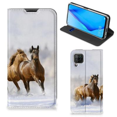 Huawei P40 Lite | Hoesje maken | Paarden