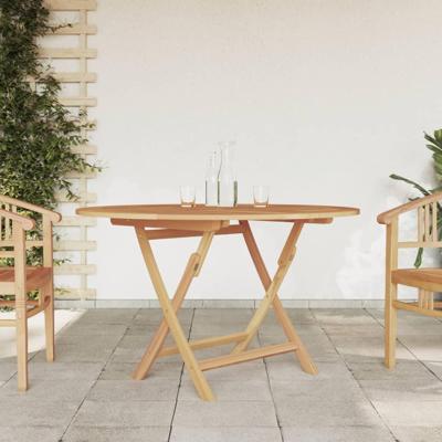 Tuintafel inklapbaar 110x75 cm massief teakhout
