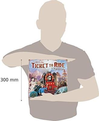 Asmodee Ticket to ride azië bordspel - thumbnail